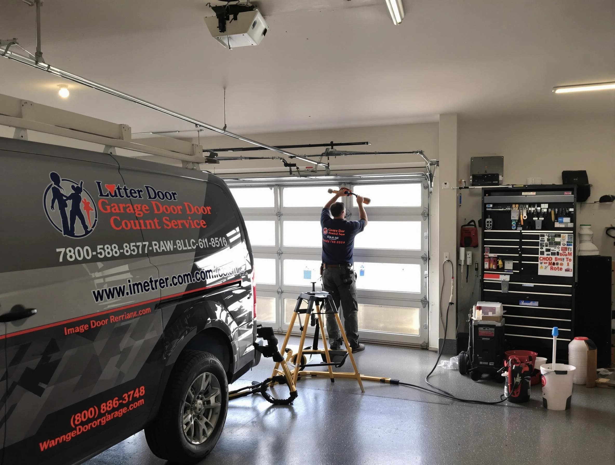 Sherrelwood Garage Door Repair rapid response team performing same-day repair in Sherrelwood