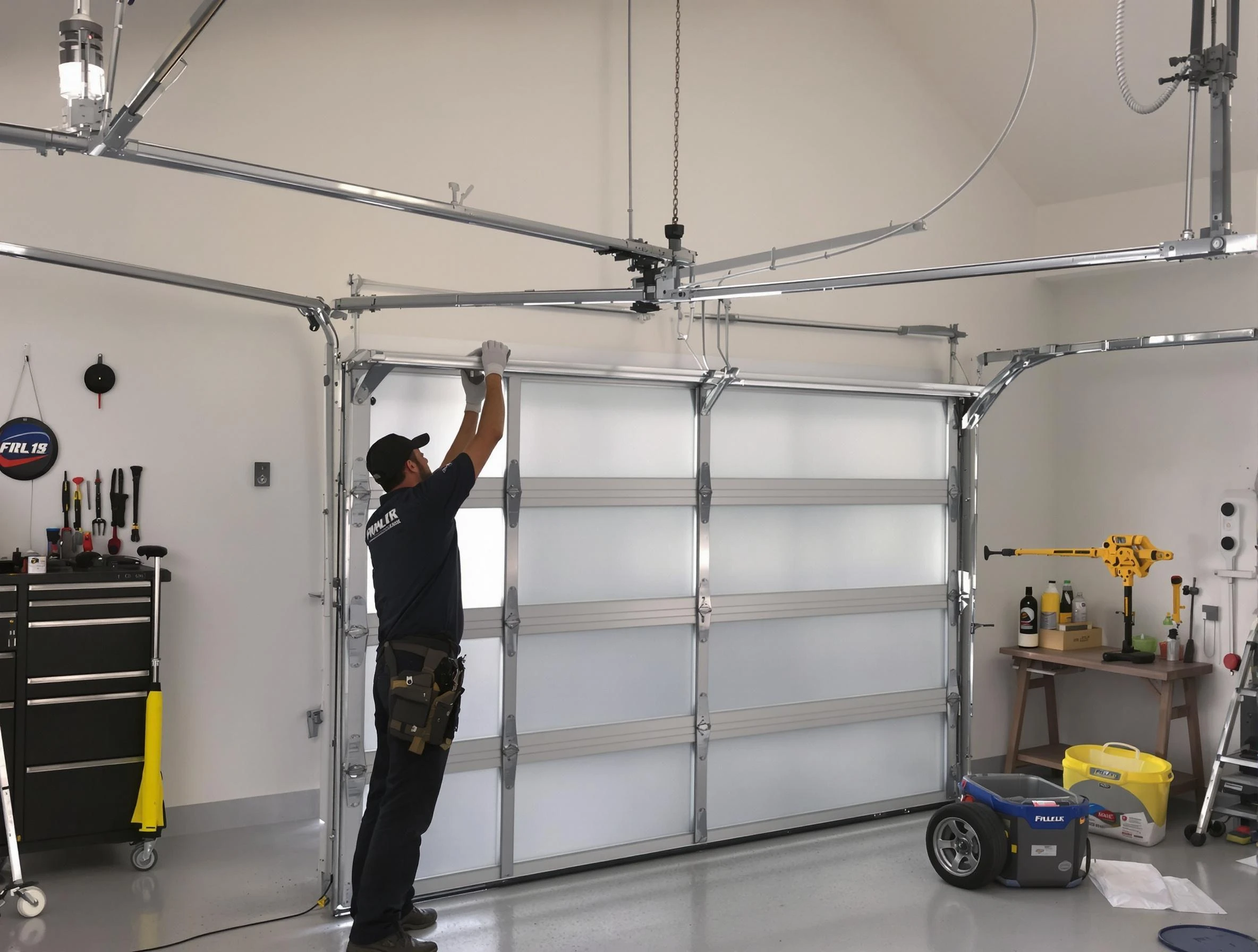 Sherrelwood Garage Door Repair certified team performing precision garage door installation in Sherrelwood