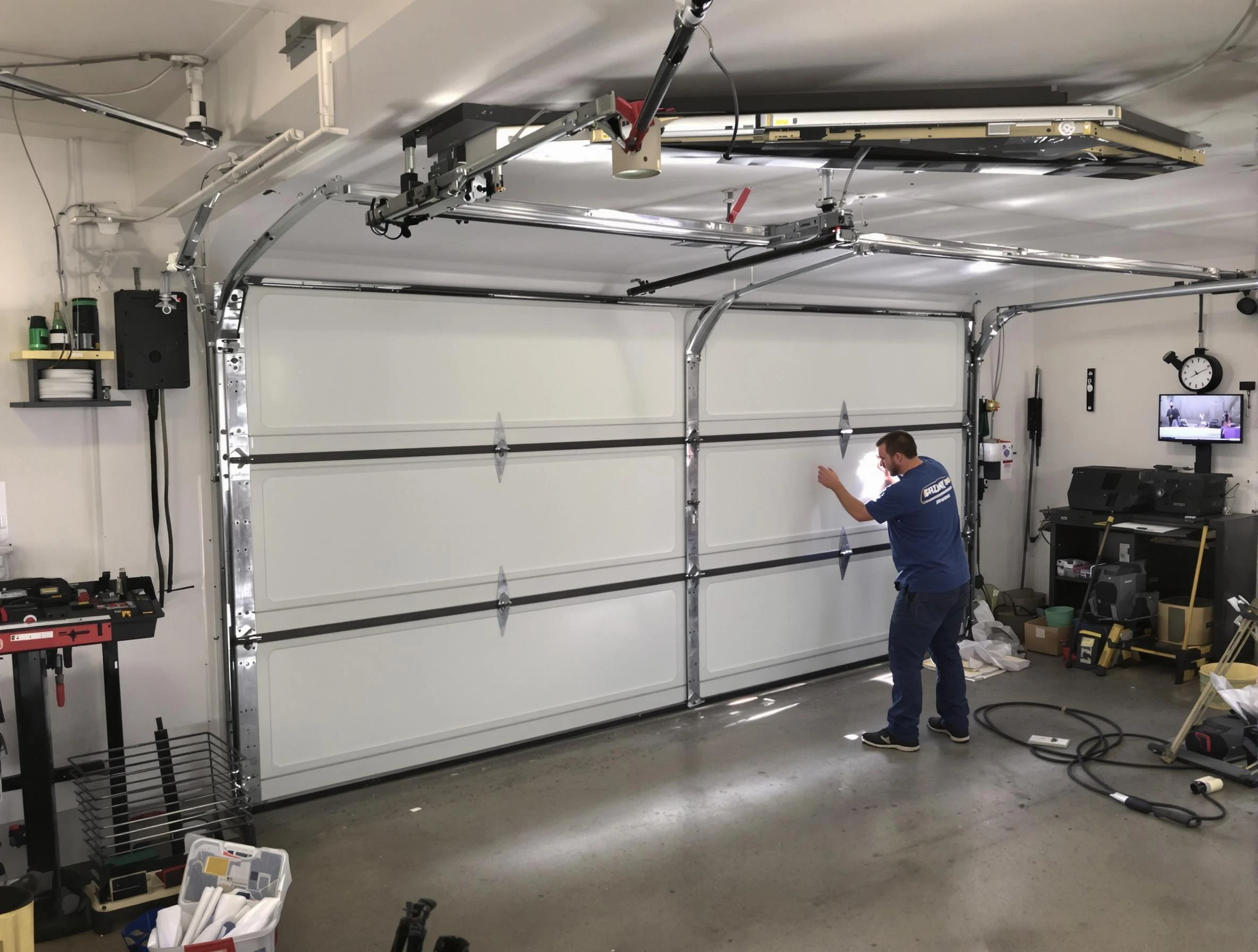 Professional garage door repair service by Sherrelwood Garage Door Repair in Sherrelwood