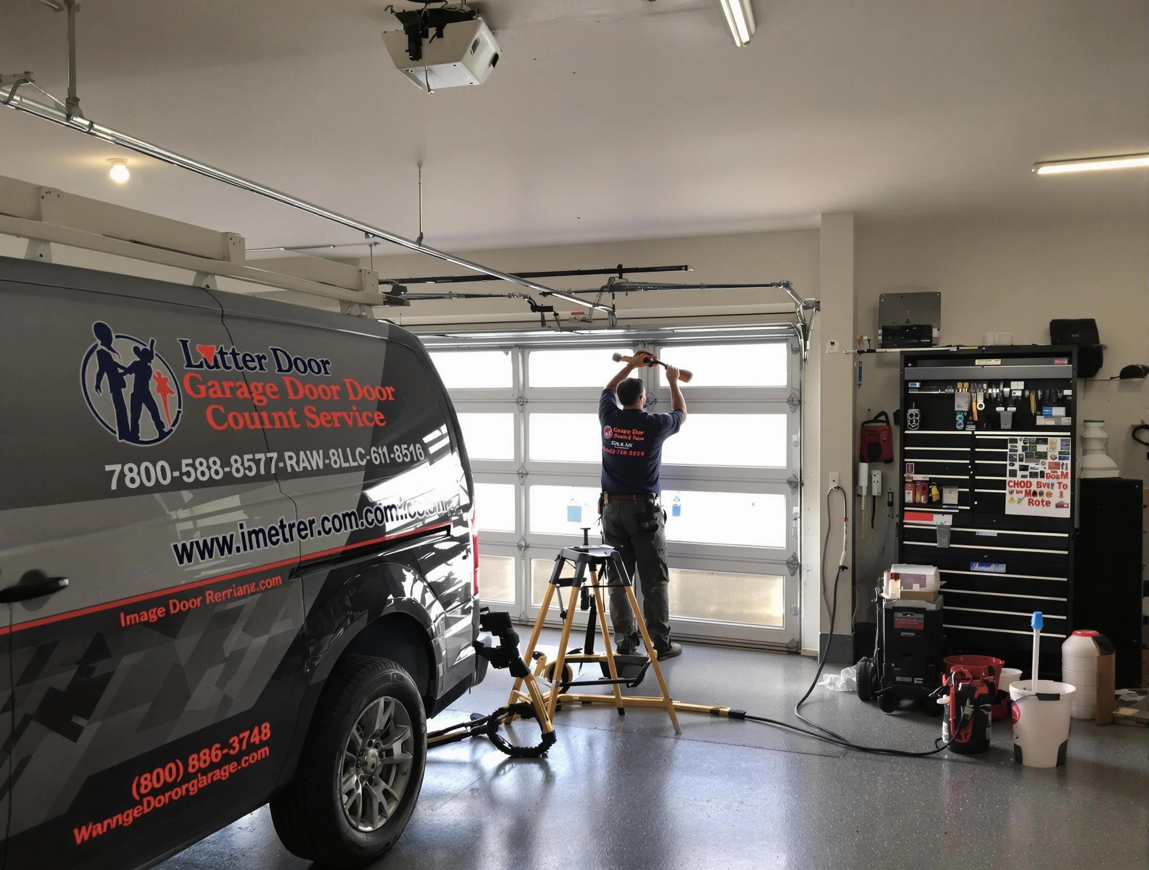 Sherrelwood Garage Door Repair rapid response team performing same-day repair in Sherrelwood